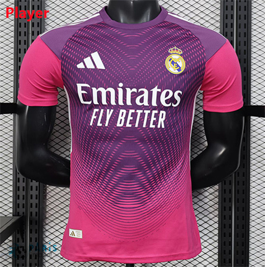 Achat Maillot Foot Real Madrid Player Pourpre 2025/26