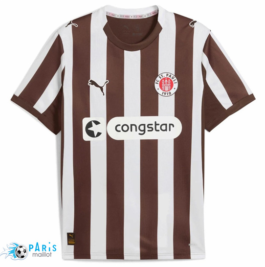 Flocage Maillot Foot St. Pauli Domicile 2025/26