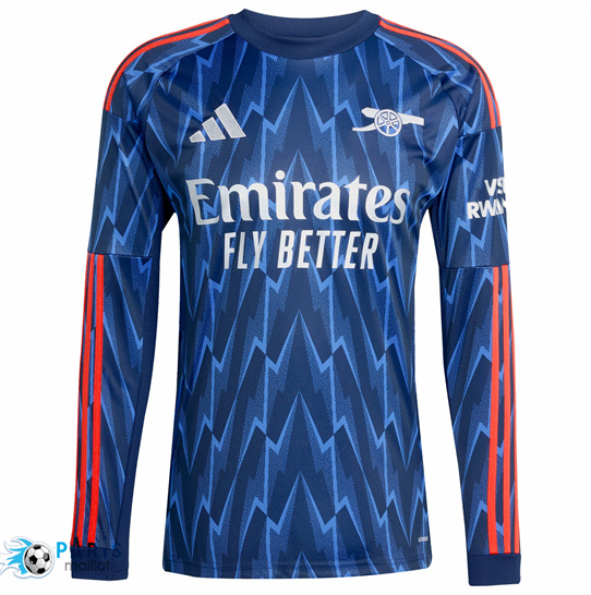 Maillot Foot Arsenal Exterieur Manche Longue 2025/26