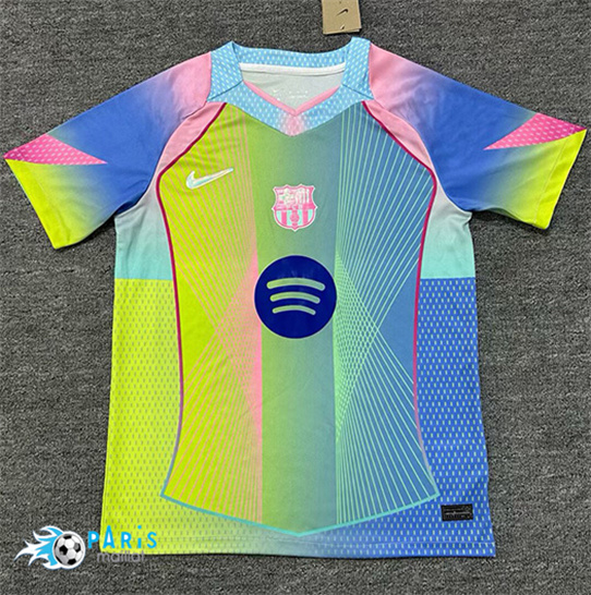 Maillot Foot Barcelone Fluorescent Jaune 2025/26