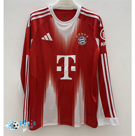 Maillot Foot Bayern Munich Domicile Manche Longue 2025/26