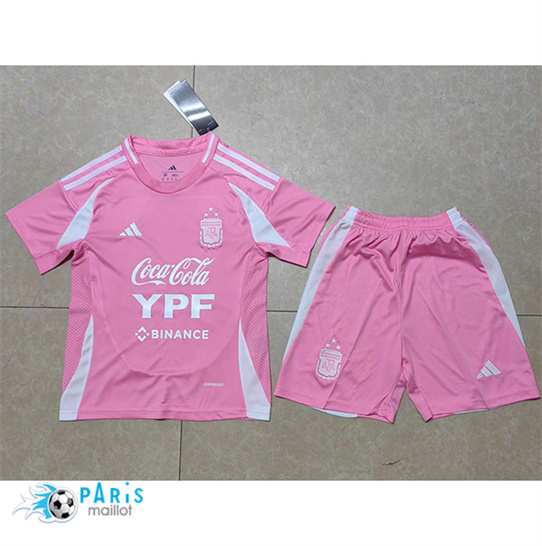 Maillot Foot Argentine Enfant Rose 2025/26