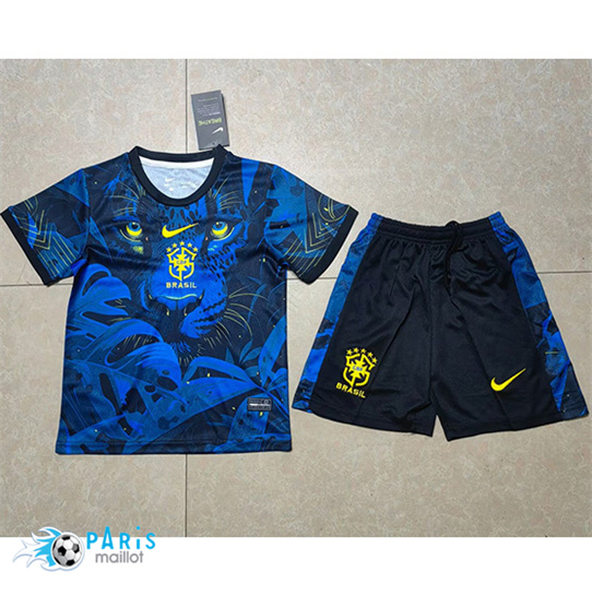 Maillot Foot Brésil Enfant Special Bleu 2025/26