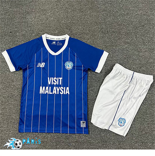 Maillot Foot Cardiff City Enfant Domicile 2025/26