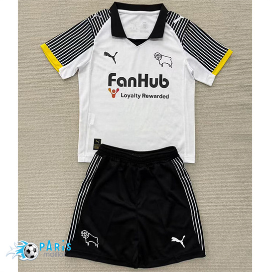 Maillot Foot Derbyshire Enfant Domicile 2025/26