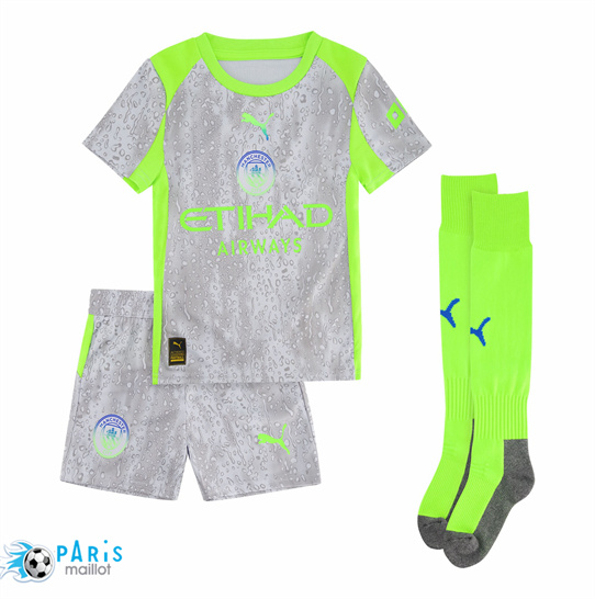 Maillot Foot Manchester City Enfant Third 2025/26