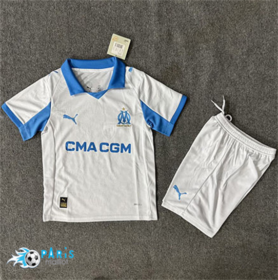 Maillot Foot Marseille Enfant Domicile 2025/26
