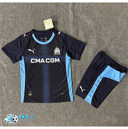 Maillot Foot Marseille Enfant Exterieur 2025/26