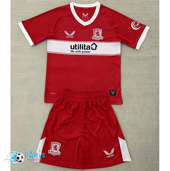 Maillot Foot Middlesbrough Enfant Domicile 2025/26