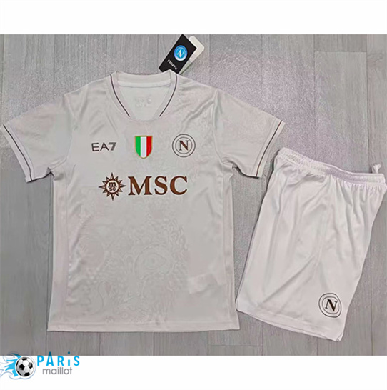 Maillot Foot Naples Enfant Exterieur 2025/26