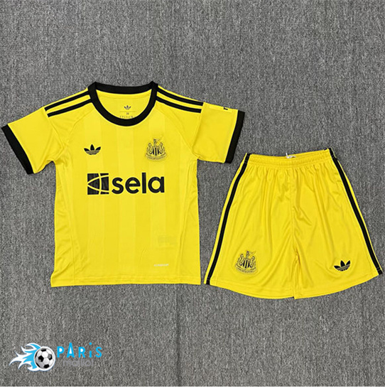 Maillot Foot Newcastle United Enfant Gardien de but Jaune 2025/26