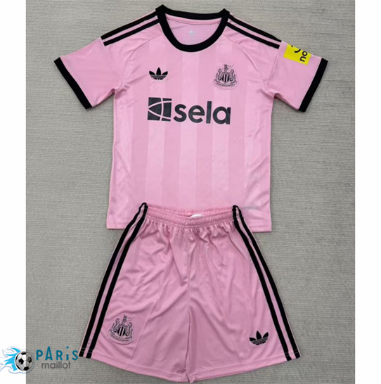 Maillot Foot Newcastle United Enfant Rose 2025/26