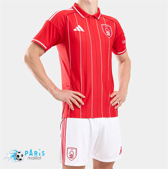 Maillot Foot Nottingham Forest Enfant Domicile 2025/26