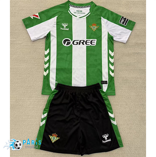 Maillot Foot Real Betis Enfant Domicile 2025/26