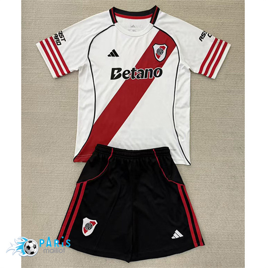 Maillot Foot River Plate Enfant Domicile 2025/26