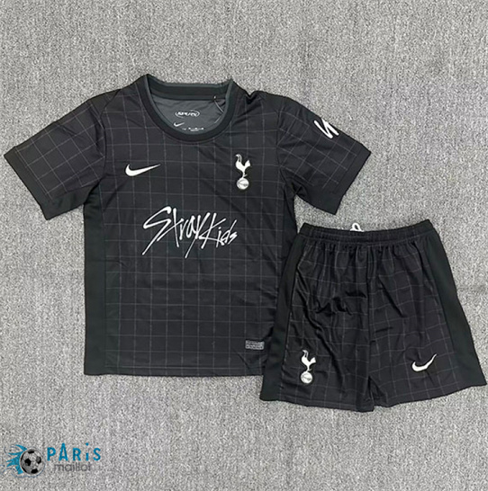 Maillot Foot Tottenham Hotspur Enfant Spécial Noir 2025/26