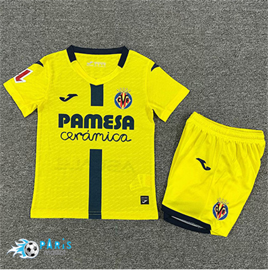 Maillot Foot Villarreal Enfant Domicile 2025/26