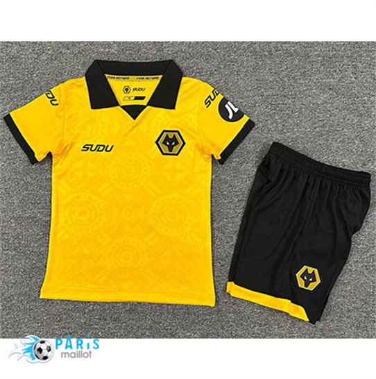 Maillot Foot Wolverhampton Enfant Domicile 2025/26