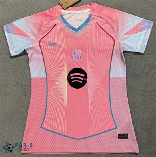Maillot Foot Barcelone Femme Rose 2025/26