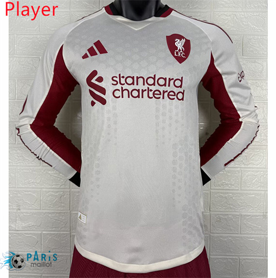Maillot Foot Liverpool Player Exterieur Manche Longue 2025/26