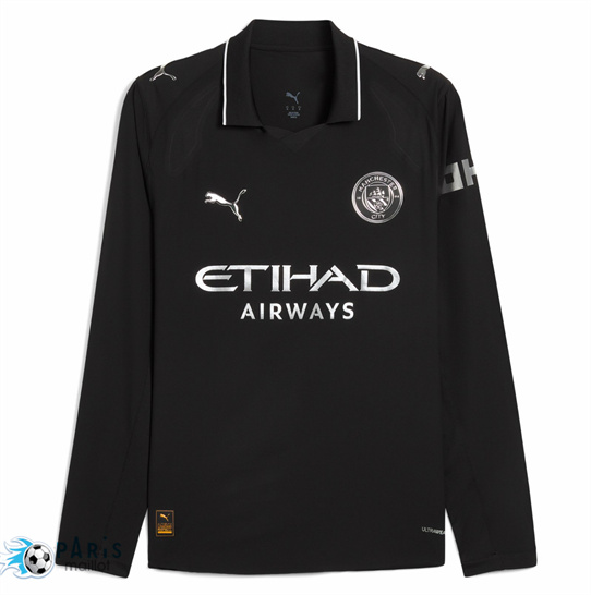 Maillot Foot Manchester City Exterieur Manche Longue 2025/26