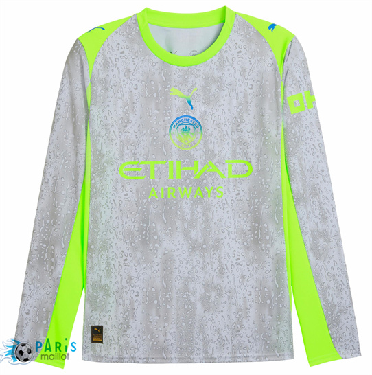 Maillot Foot Manchester City Third Manche Longue 2025/26