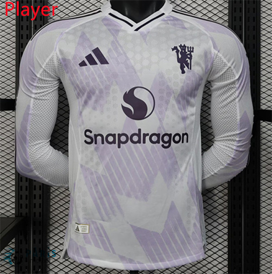 Maillot Foot Manchester United Player Exterieur Manche Longue 2025/26