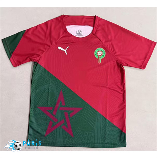 Maillot Foot Maroc Special Rouge/Vert 2025/26