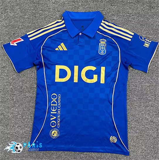 Maillot Foot Real Oviedo Domicile 2025/26