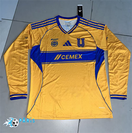Maillot Foot Tigers Domicile Manche Longue 2025/26