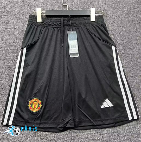 Maillot Foot Manchester United Short Noir 2025/26