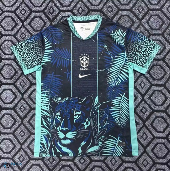 Maillot Foot Brésil Special Bleu 25