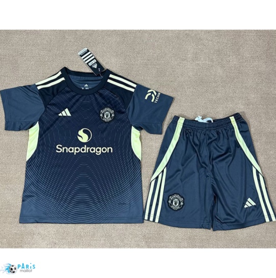 Maillot Foot Manchester United Gardien de but Bleu 2025/26