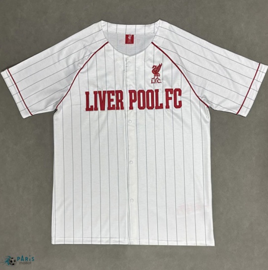 Maillot Foot Liverpool baseball Blanc 2025/26