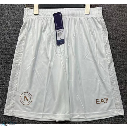 Maillot Foot Naples Short Exterieur 2025/26